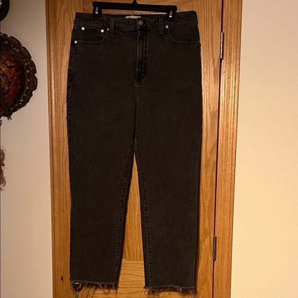 Madewell Denim - Madewell The Perfect Vintage Black Wash Straight Leg